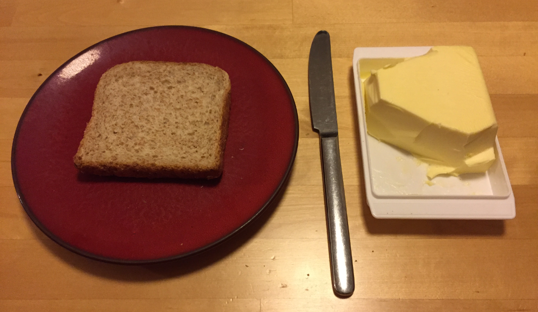 Toast und Butter