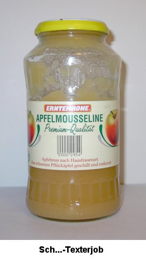 Apfel-Mousseline