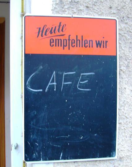 Cafe-Empfehlung