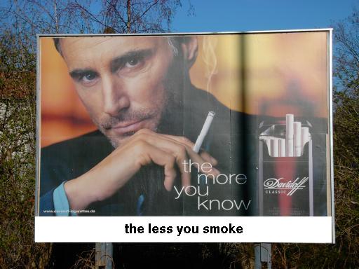 the less you smoke